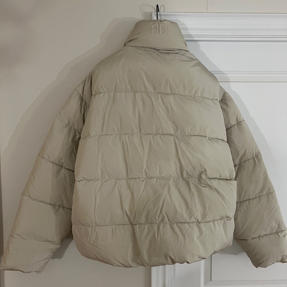 AUTHENTIC new BALENCIAGA oversized BB Technical PUFFER Jacket Demna before gucci - Picture 14 of 16